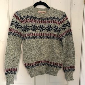 Vintage 80s wool sweater